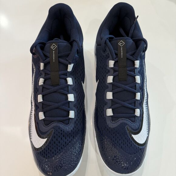 Nike Alpha Huarache Elite 4 Baseball Cleats Navy Blue FN7221-401 Men\'s Size 13 main image 8